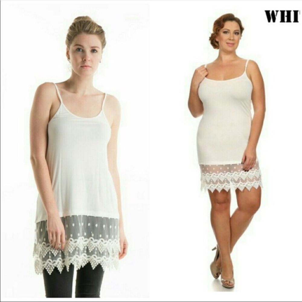 Camisoles in off white - Picture 2 of 8